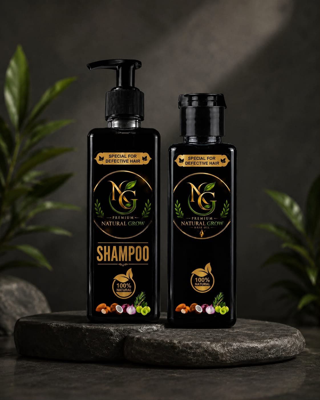 Natural Grow Herbal Shampoo thumbnail 2