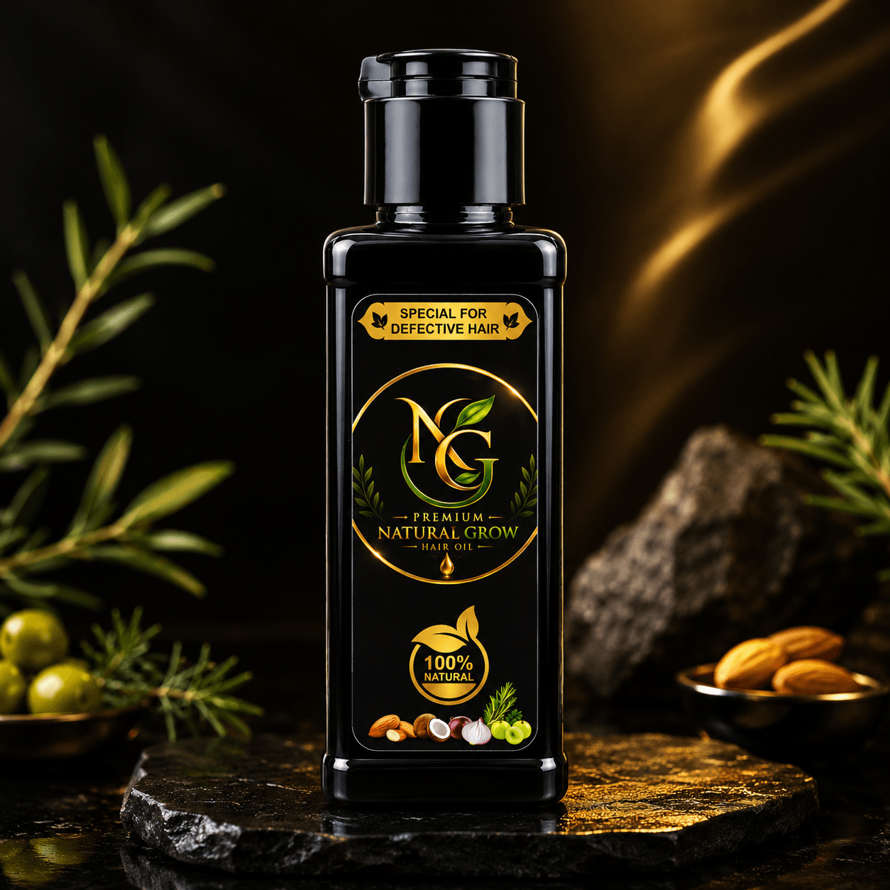 Natural Grow Hair oil view 1